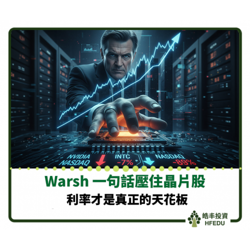 【Warsh 一句話,壓住晶片股:利率才是真正的天花板】